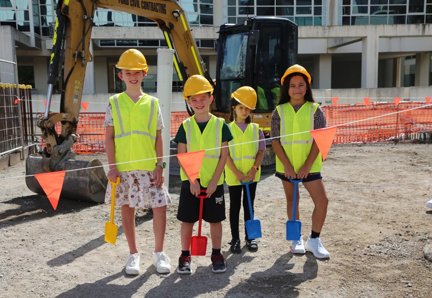 Main works starts for new Pediatric Services Building